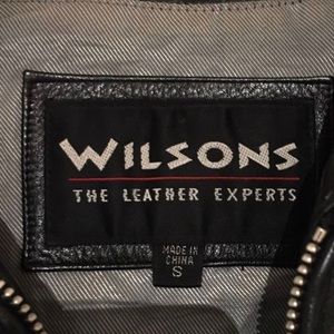 Wilson Black Leather Jacket